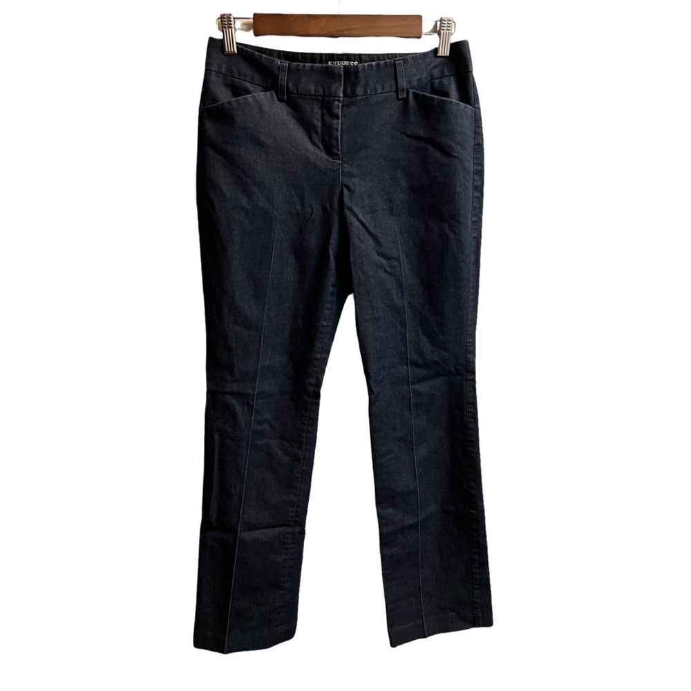 Express Denim Boot Cut Editor Pants
